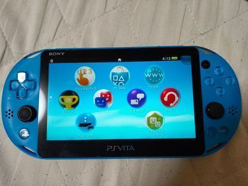 PSVITA（PCH-2000）アクア・ブルー ※中古品 - PSP、PS Vita