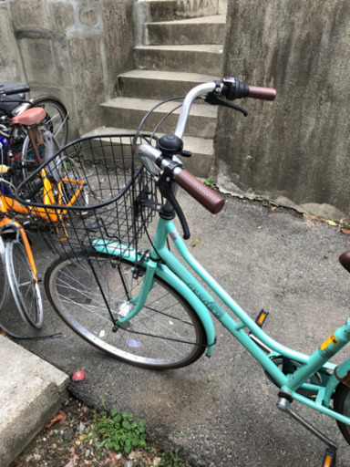 【美品】子供乗せ自転車　26インチ　防犯登録解除済み