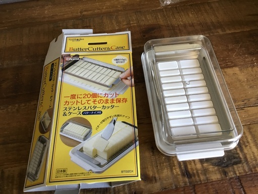 新品未使用ステンレスバターカッター ケースバターナイフ付き M 宇治のその他の中古あげます 譲ります ジモティーで不用品の処分