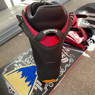 ステップチャイルド STEPCHILD スノーボード 板 メンズ スノボー 3点セット　ビンディング　ブーツ