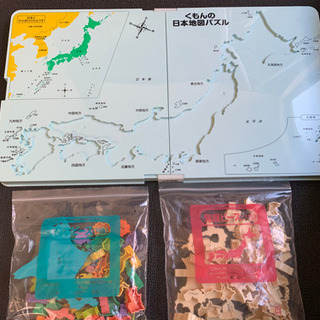 お子様の勉強に！日本地図パズル