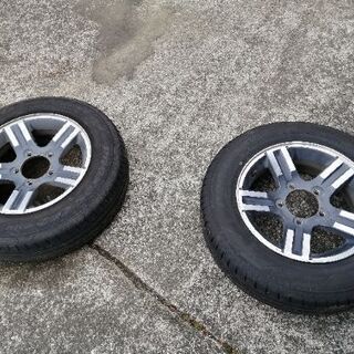 値下げ ジムニー 純正ホイールタイヤ4本セット