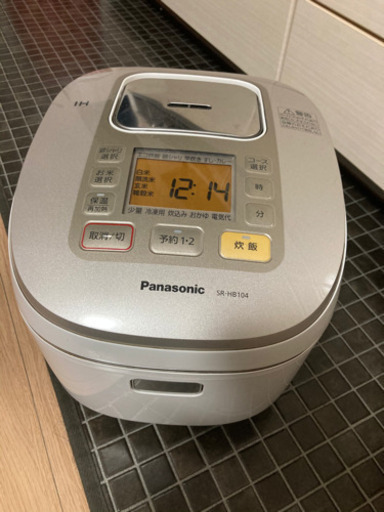 Panasonic IHジャー炊飯器 SR-HB104 2015年製
