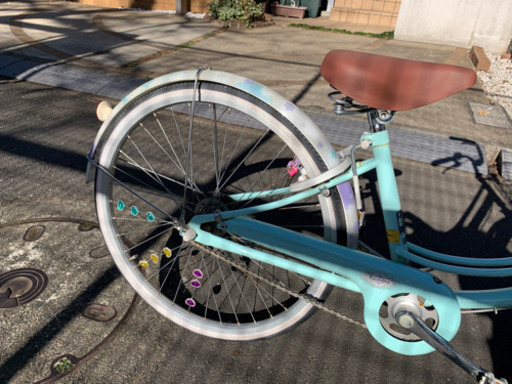 値下げ&早い者勝ち！ブリヂストン リコリーナ 24インチ ミントブルー