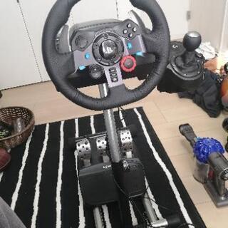 logicool G29 シフターセット + ハンドル台