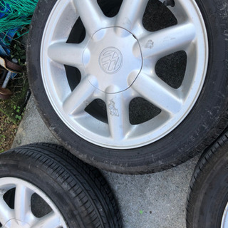 車のパーツ VW純正 165/55r14 14インチ 6J+45 軽流用に！