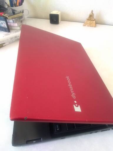 すぐ使えるスリムモバイルPC⑥（赤）/Windows10/東芝ダイナブック