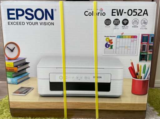 ★お譲り先決定★【新品未使用】EPSON カラリオ EW-052A