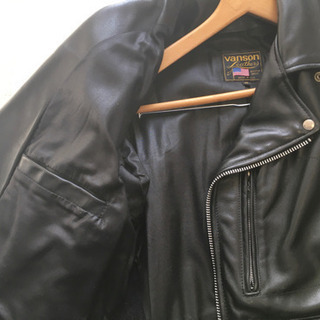 バンソン革ジャンパー