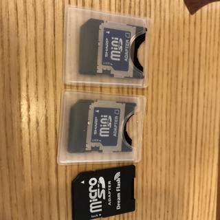 MicroSDカード アダプタ３個