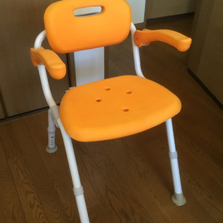 介護風呂椅子、オレンジ、畳式 (パナソニック)