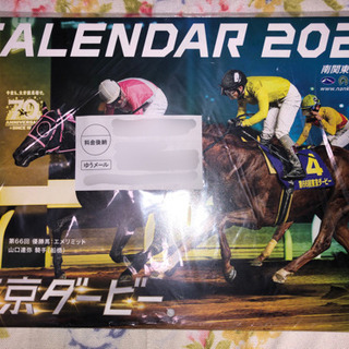 2021年南関東4競馬場カレンダー　新品未開封品