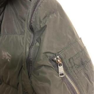 バーバリーブラックレーベル　Lブラック ダウンジャケット