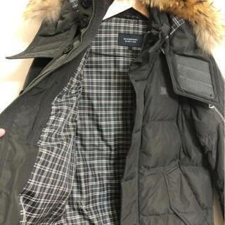 バーバリーブラックレーベル　Lブラック ダウンジャケット