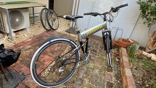 折りたたみ式マウンテンバイク MONGOOSE 26インチ ロードカスタム