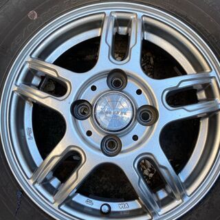軽自動車用スタッドレスタイヤ＆ホイールセット　145/80/R13