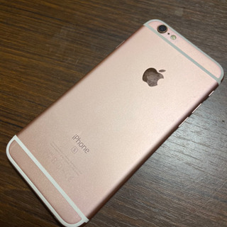中古 SIMフリー iPhone6s 64GBバッテリー交換済み