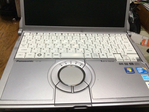 ノートパソコン panasonic  cf-59