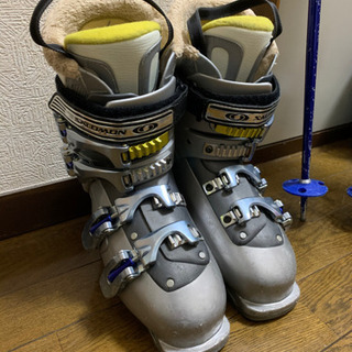 【格安】☆スキー板とブーツのセット（レディース）☆