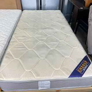 シングルベッド　ホワイト/ナチュラル