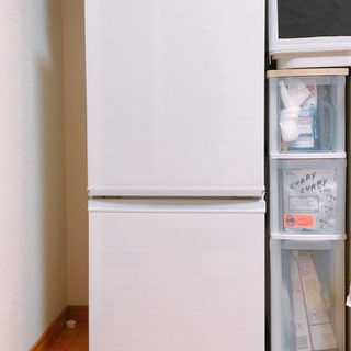 【ネット決済】【金額応相談】SHARP冷蔵庫　ホワイト　SJ-D...