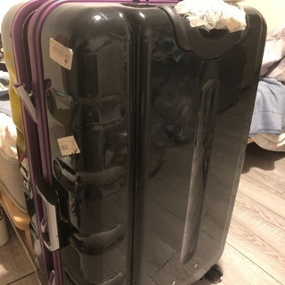 スーツケース Lサイズ (タイヤ破損）