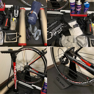 自転車グッズセット　デローザ　 DE ROSA  PLANET 2015年モデル　3本ローラー　ロードバイク 