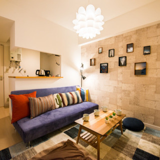 【札幌市内】40平米1LDK民泊用家具家電一式譲渡【50万円相当】-melt the lady／thick belt jacket onepiece