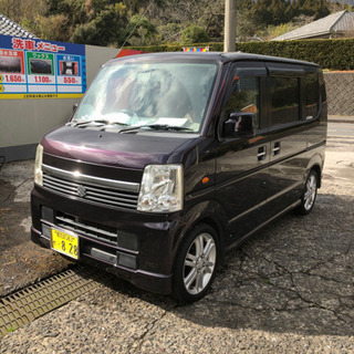 中古車　平成20年エブリィワゴン　5M/T 検３年4月 地デジT...