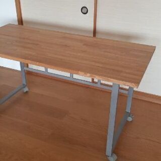 【ネット決済】タモ集成材　オイル仕上げ　テーブル　