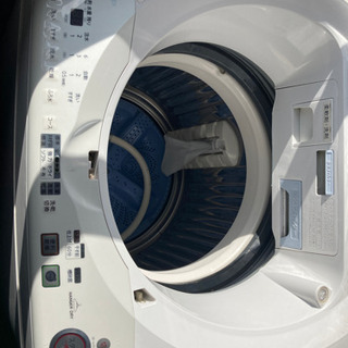洗濯機 7キロ 簡易乾燥機付き 乾燥機用ハンガー付き