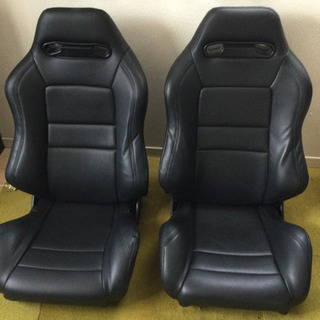 レカロ　RECARO SR-3ルマンカラー・ロスマンズ　シートカバー付