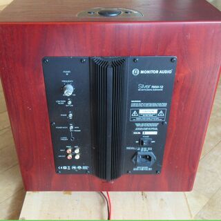 【値下げしました】Monitor Audio Subwoofer Silver RXW-12　ジャンク　サブウーファー