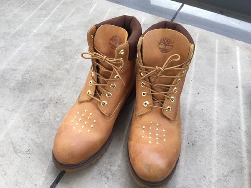 ティンバーランド Timberland スタッズ  ブーツ　9 1/2Mサイズ　美品