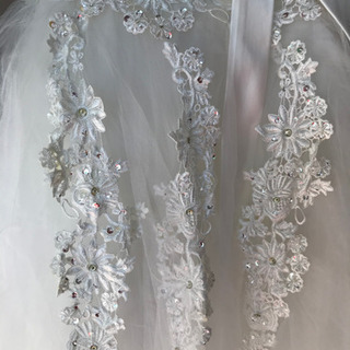 ウエディングドレス　9号から11号（値下応相談）