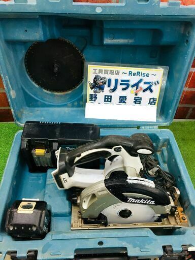 マキタ makita HS630DRTXW 充電式マルノコ【リライズ野田愛宕店】【中古】管理番号：ITA2NDP96PBS