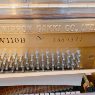 YAMAHA猫足ブラウン木製アップライトピアノ☆中古