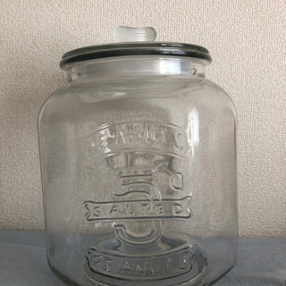 米びつ(ガラス製)、カップセット