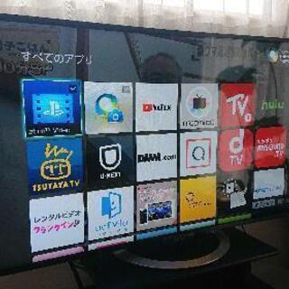 SONY 液晶テレビ／55型【中古／実働・美品】KDL-55W802A 2014年製 3D