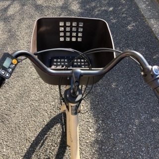 【美品】1万円相当の純正レインカバー付！子乗せ電動自転車Panasonicギュット・クルームR