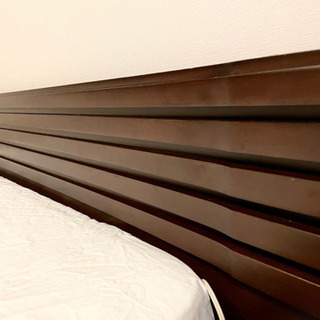 高品質ローベッド　a.flat コト・ローベッドv01クイーンサイズ