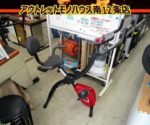エアロバイク クロスバイク ALFITS アルインコ AFBX4620 レッド系