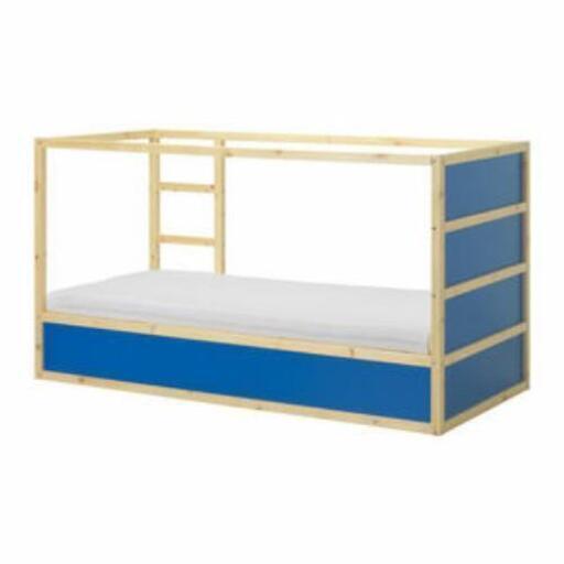 子供用 ベッド IKEA KURA 星空テント付き
