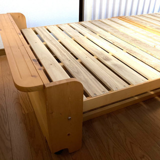 木製折り畳みベッド　