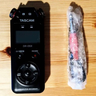 TASCAM レコーダー DR05X コネクタ付属