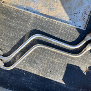 シラスウナギ採捕船の水銀灯アーム