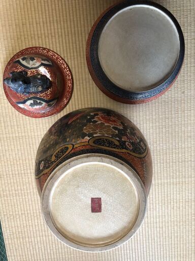 錦壺 沈香壺 飾り壺 超特大 伊万里焼 - その他 