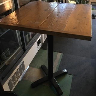 【ネット決済】バーテーブル　カウンターテーブル