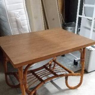 【中古品】木製サイドテーブル