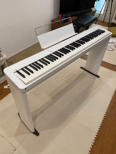 電子ピアノ　カシオ　CASIO PX-S1000WE ＋ 純正台